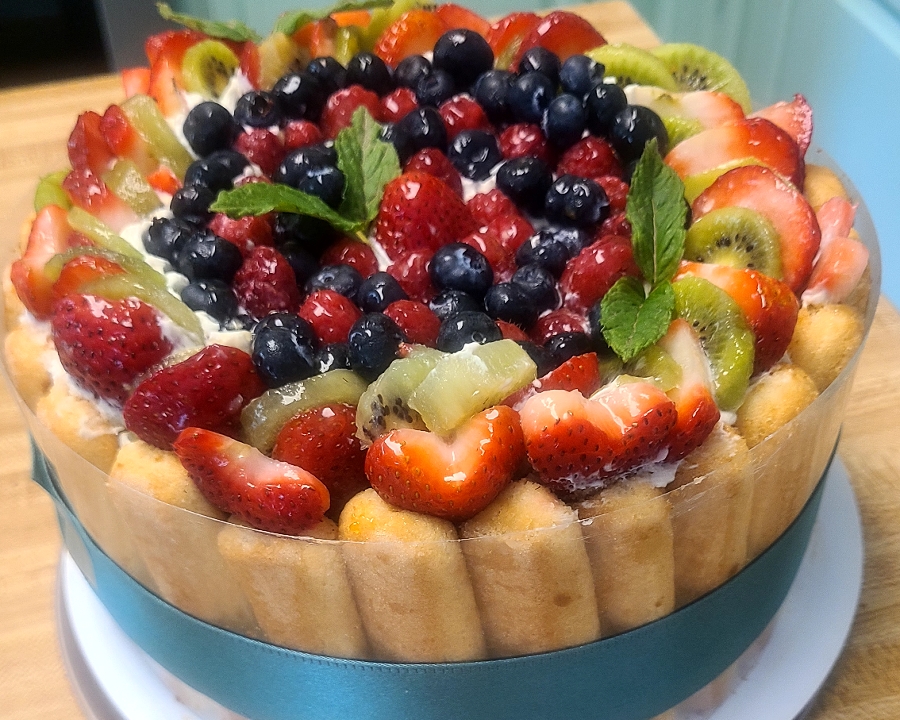 Honey Citrus Fruit Tiramisu